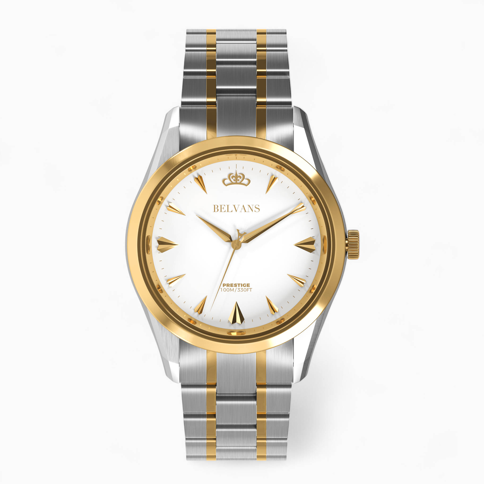 Belvans Prestige Automatic Watch Gold case