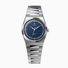 Belvans Daylee watch with blue dial