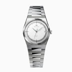 Belvans Daylee watch with white dial