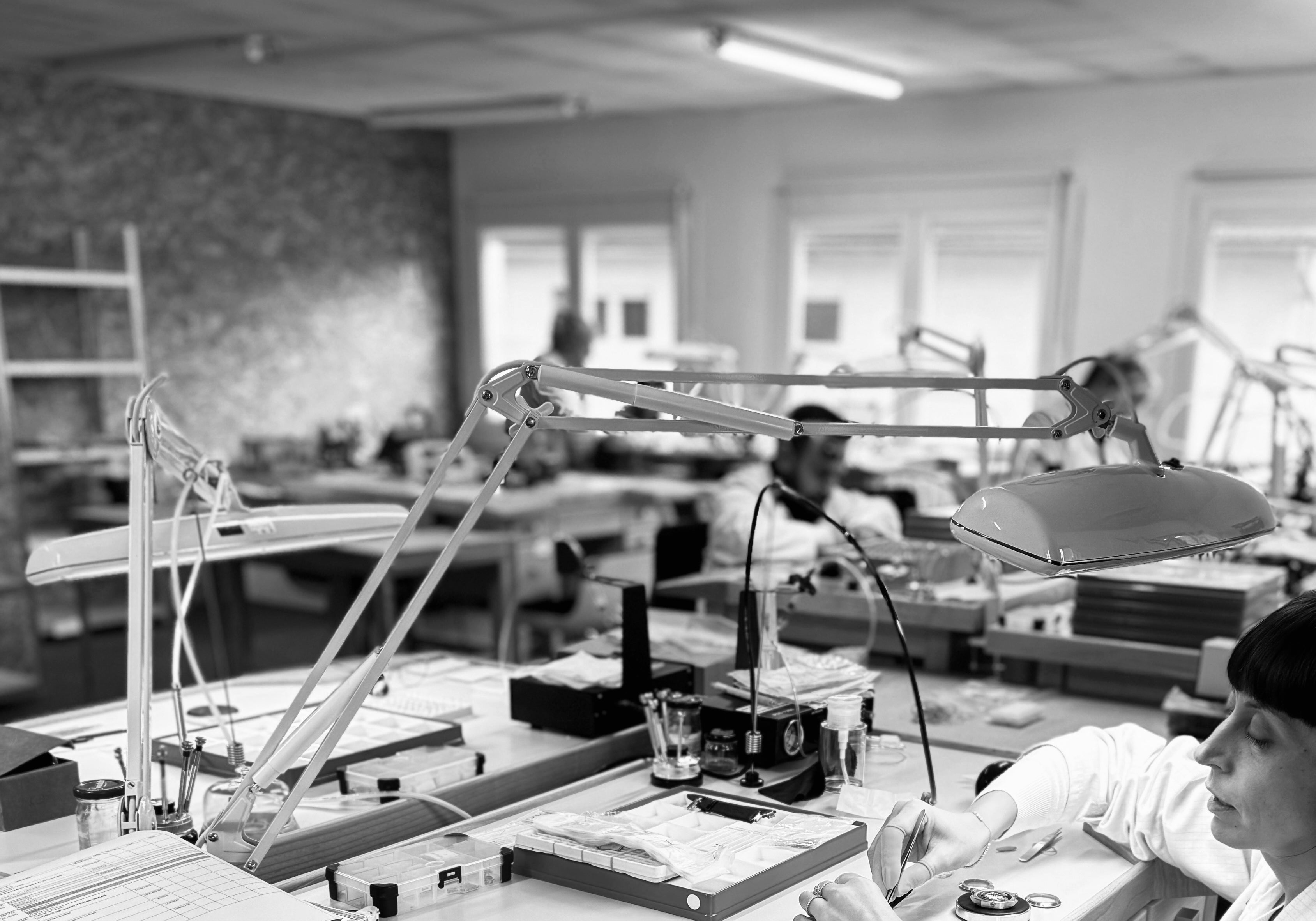 Belvans watchmaking workshop Besancon France